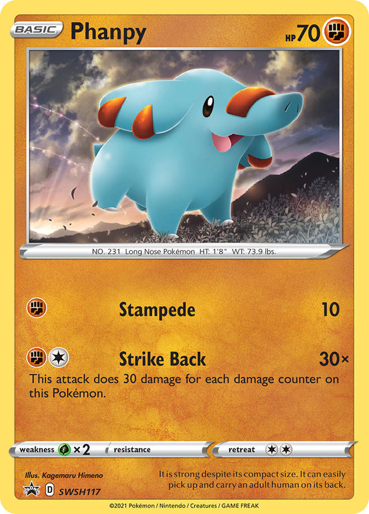 Phanpy (SWSH117) [Sword & Shield: Black Star Promos] Pokémon