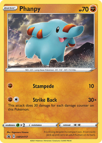 Phanpy (SWSH117) [Sword & Shield: Black Star Promos] Pokémon