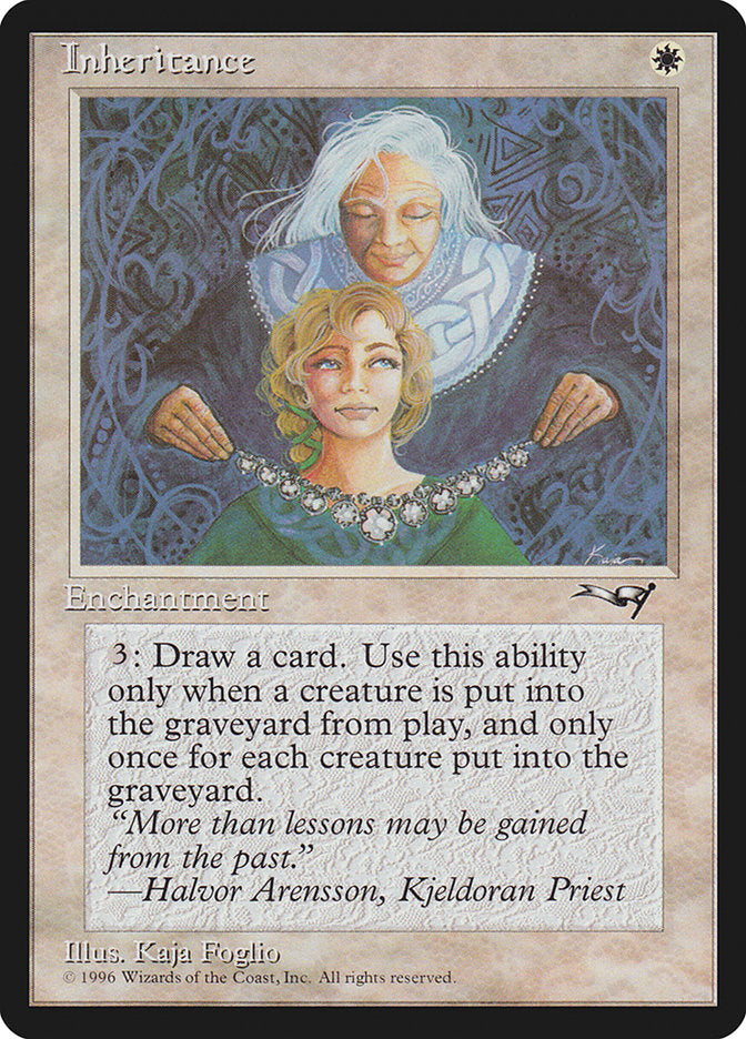 Inheritance [Alliances] Magic: The Gathering