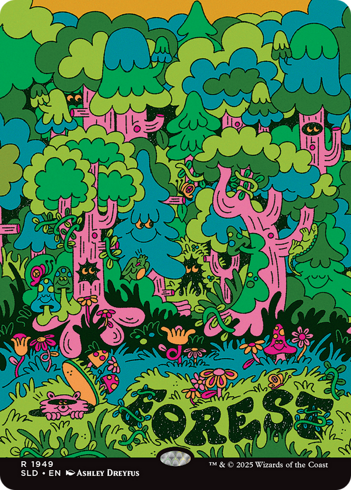 Forest (1949) [Secret Lair Drop Series] Magic: The Gathering
