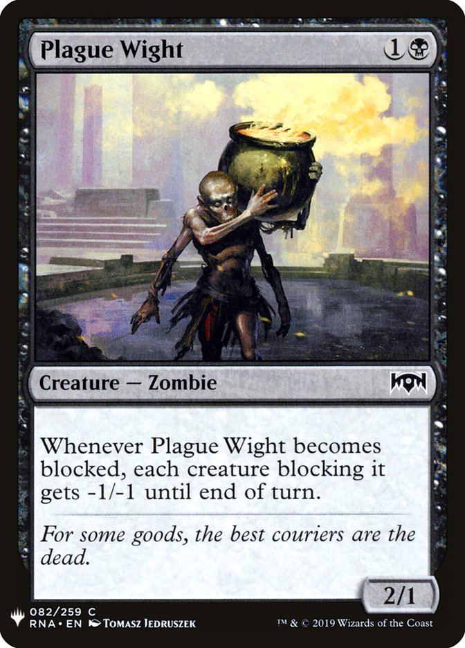 Plague Wight [Mystery Booster] Magic: The Gathering