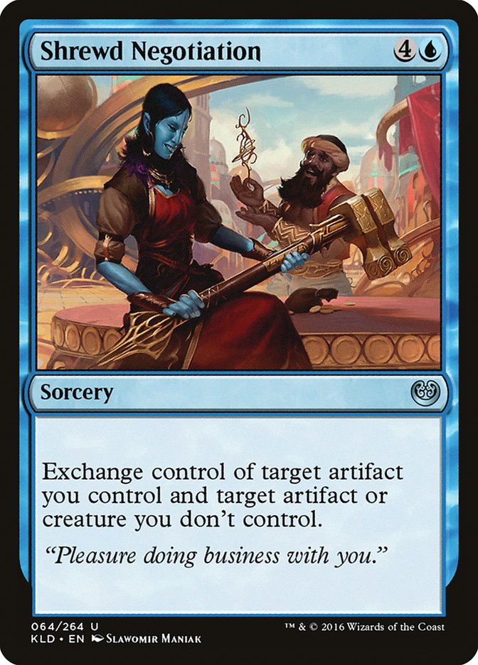 Shrewd Negotiation [Kaladesh] Magic: The Gathering