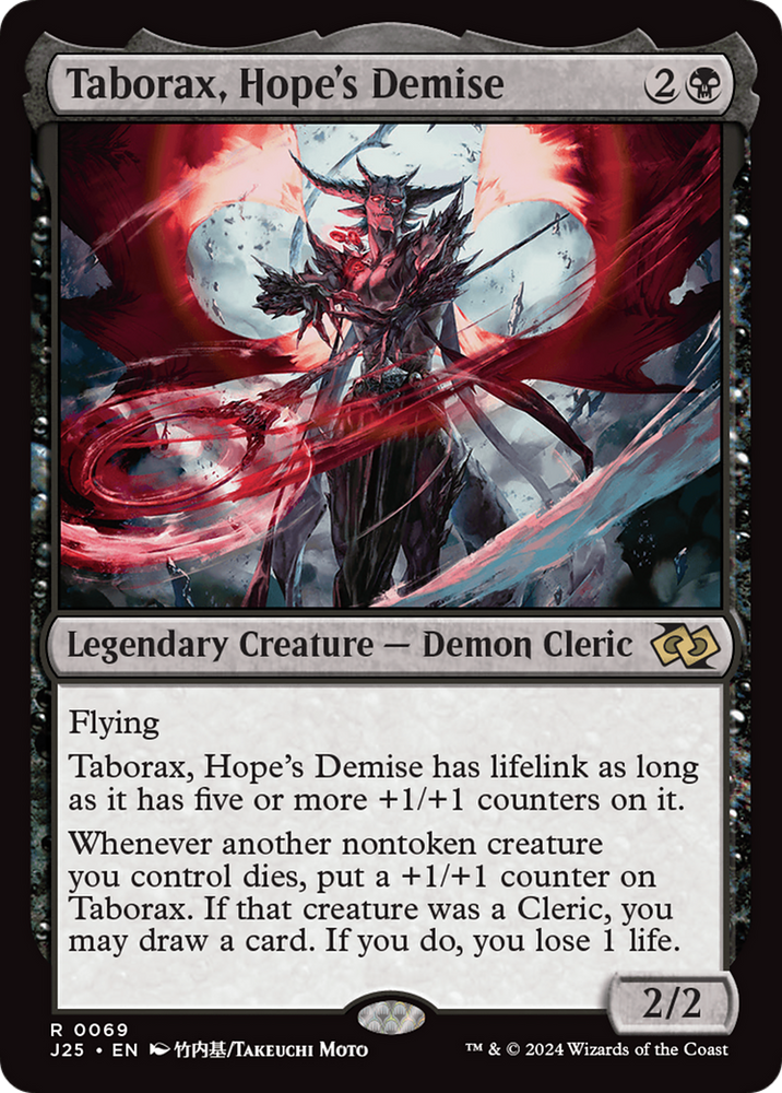 Taborax, Hope's Demise (Anime) [Foundations Jumpstart] Magic: The Gathering