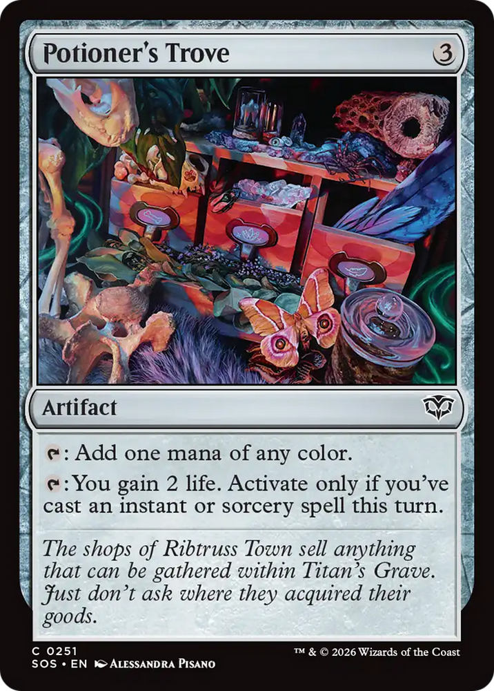 Potioner's Trove [Secrets of Strixhaven] Magic: The Gathering