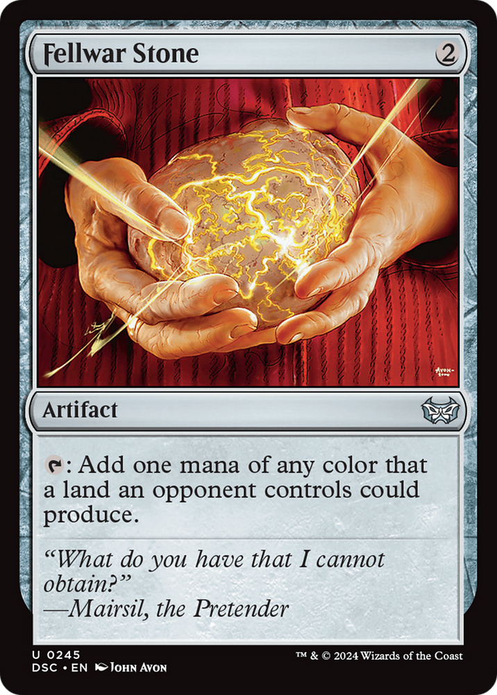 Fellwar Stone [Duskmourn: House of Horror Commander] Magic: The Gathering