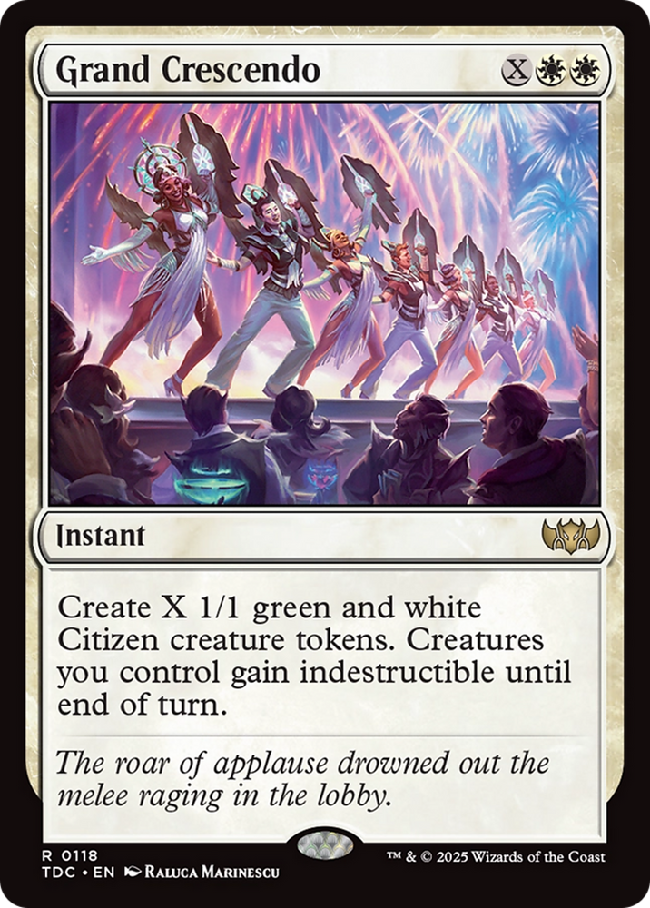 Grand Crescendo [Tarkir: Dragonstorm Commander] Magic: The Gathering