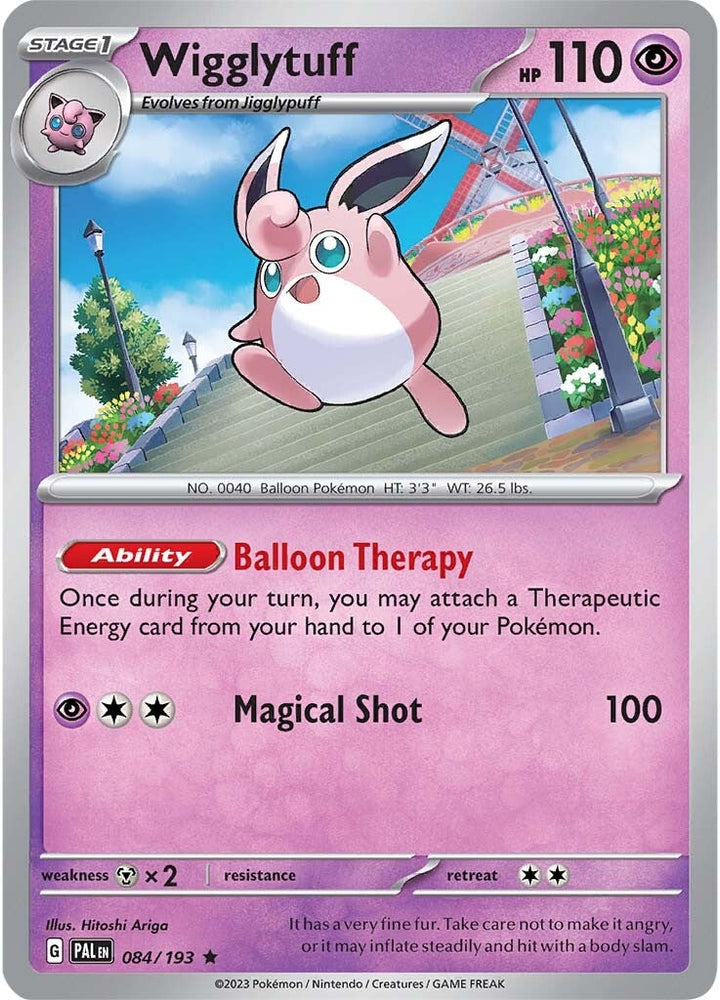 Wigglytuff (084/193) [Scarlet & Violet: Paldea Evolved] Pokémon