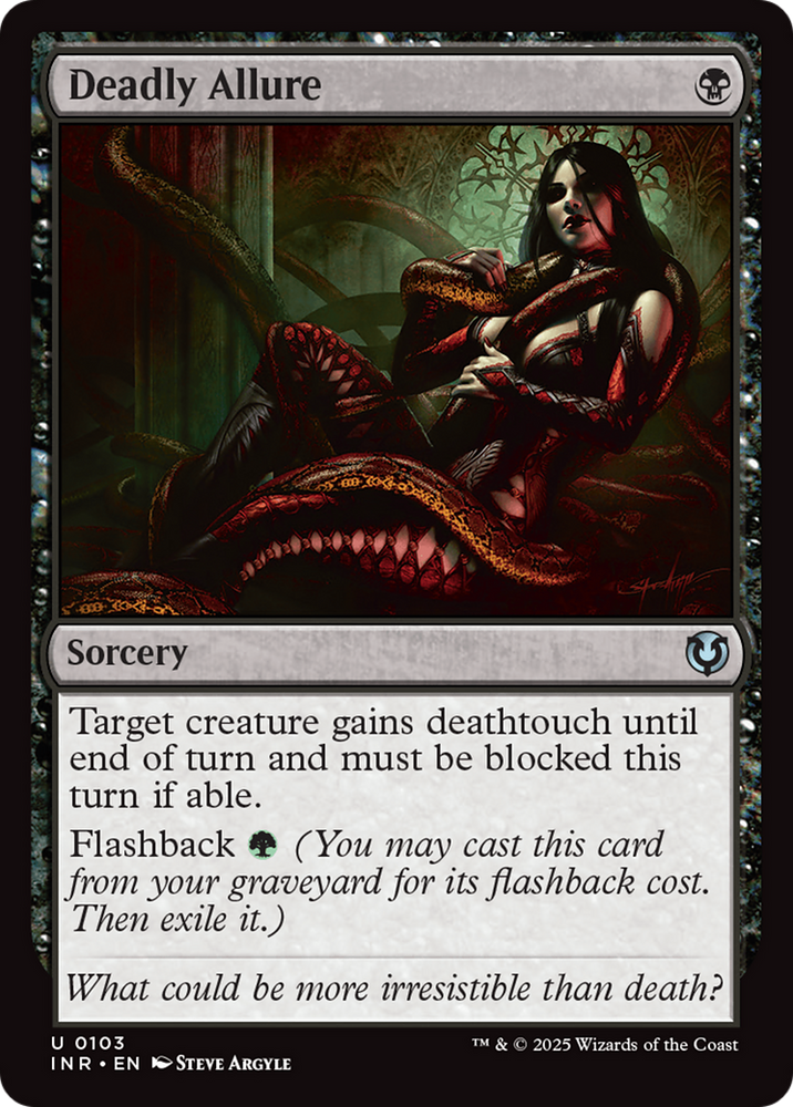 Deadly Allure [Innistrad Remastered] Magic: The Gathering
