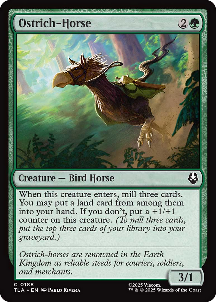 Ostrich-Horse [Avatar: The Last Airbender] Magic: The Gathering