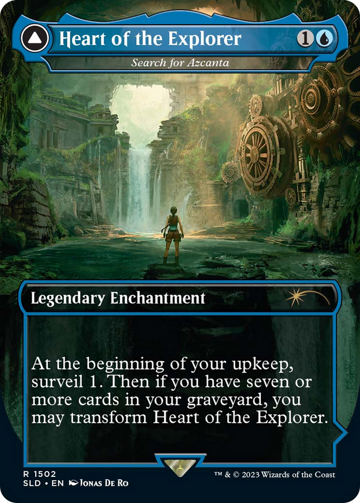 Heart of the Explorer - Search for Azcanta [Secret Lair Drop Series] Magic: The Gathering