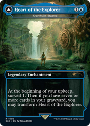 Heart of the Explorer - Search for Azcanta [Secret Lair Drop Series] Magic: The Gathering