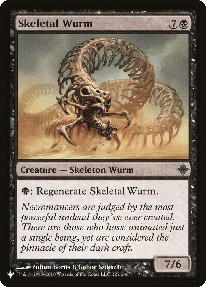 Skeletal Wurm [The List] Magic: The Gathering