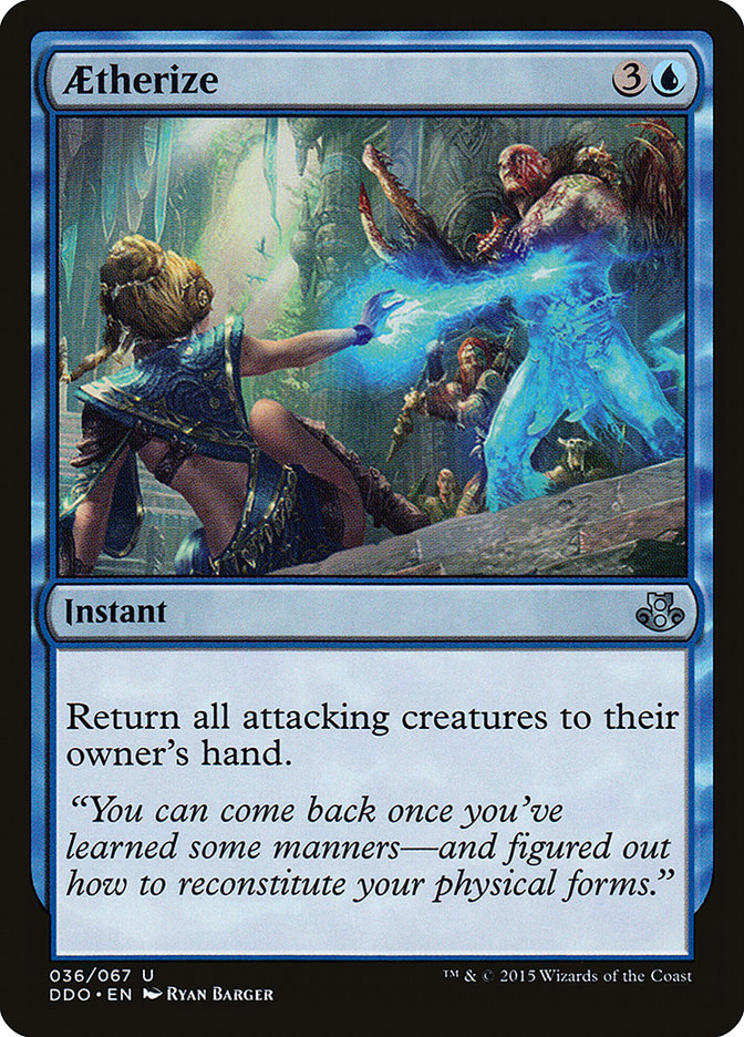 Aetherize [Duel Decks: Elspeth vs. Kiora] Magic: The Gathering