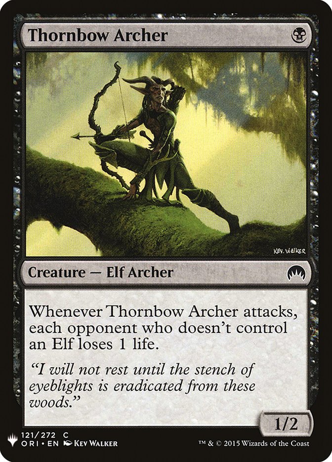 Thornbow Archer [Mystery Booster] Magic: The Gathering