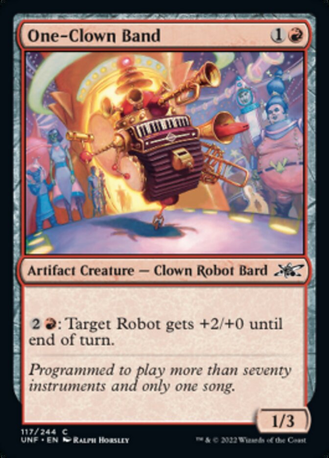 One-Clown Band [Unfinity] Magic: The Gathering