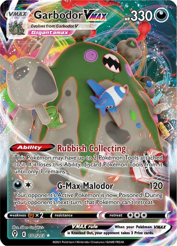 Garbodor VMAX (101/203) [Sword & Shield: Evolving Skies] Pokémon