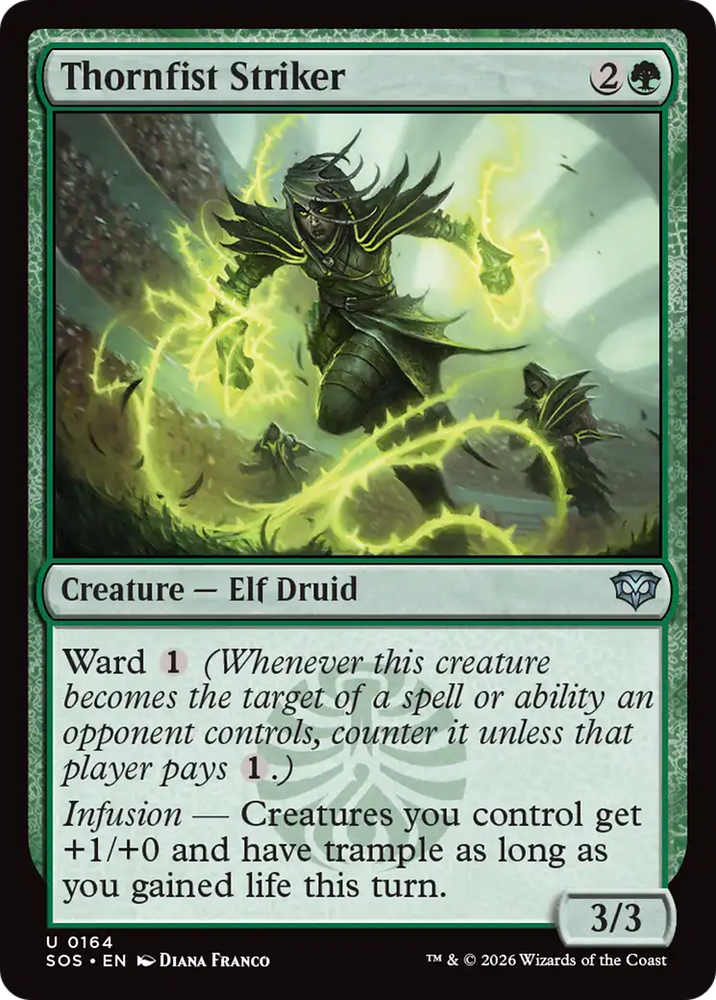 Thornfist Striker [Secrets of Strixhaven] Magic: The Gathering