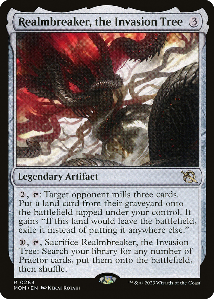 Realmbreaker, the Invasion Tree [March of the Machine] Magic: The Gathering