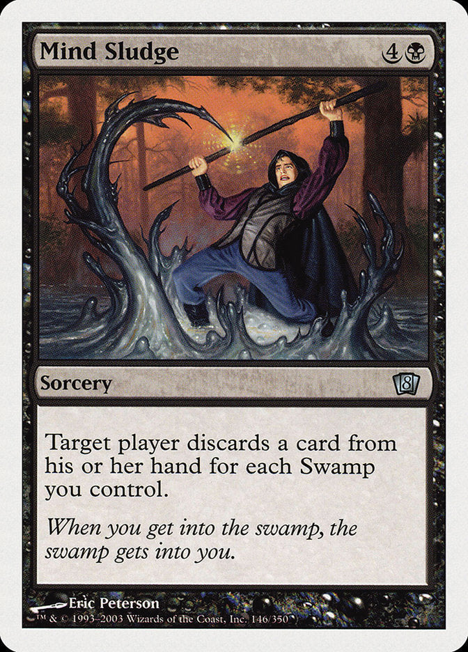 Mind Sludge (8th Edition) (Oversized) [Oversize Cards] Magic: The Gathering