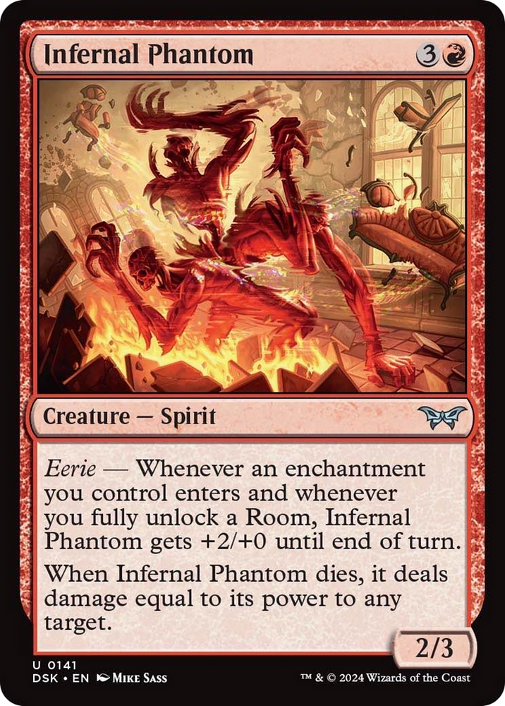Infernal Phantom [Duskmourn: House of Horror] Magic: The Gathering