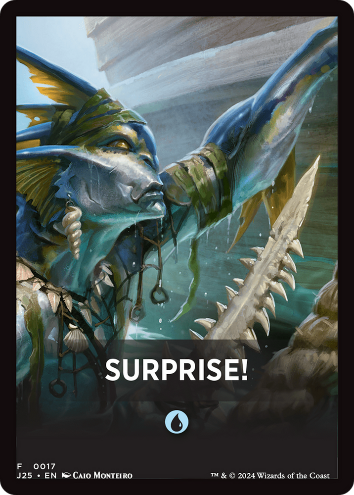 Surprise! Theme Card [Foundations Jumpstart Front Cards] Magic: The Gathering