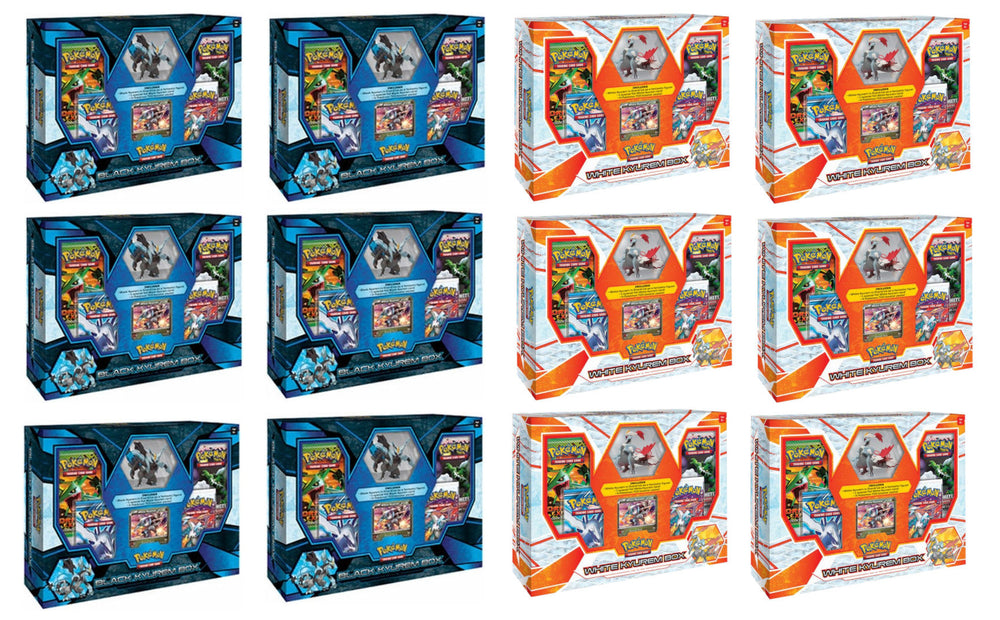 Black & White - Black Kyurem & White Kyurem Box Display Pokémon