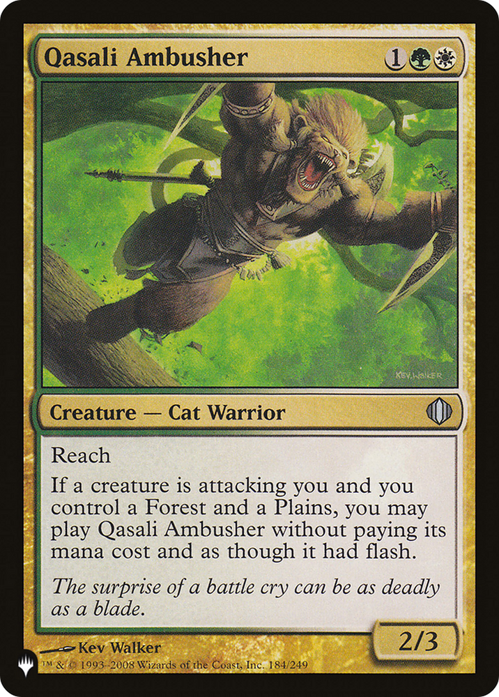 Qasali Ambusher [The List] Magic: The Gathering
