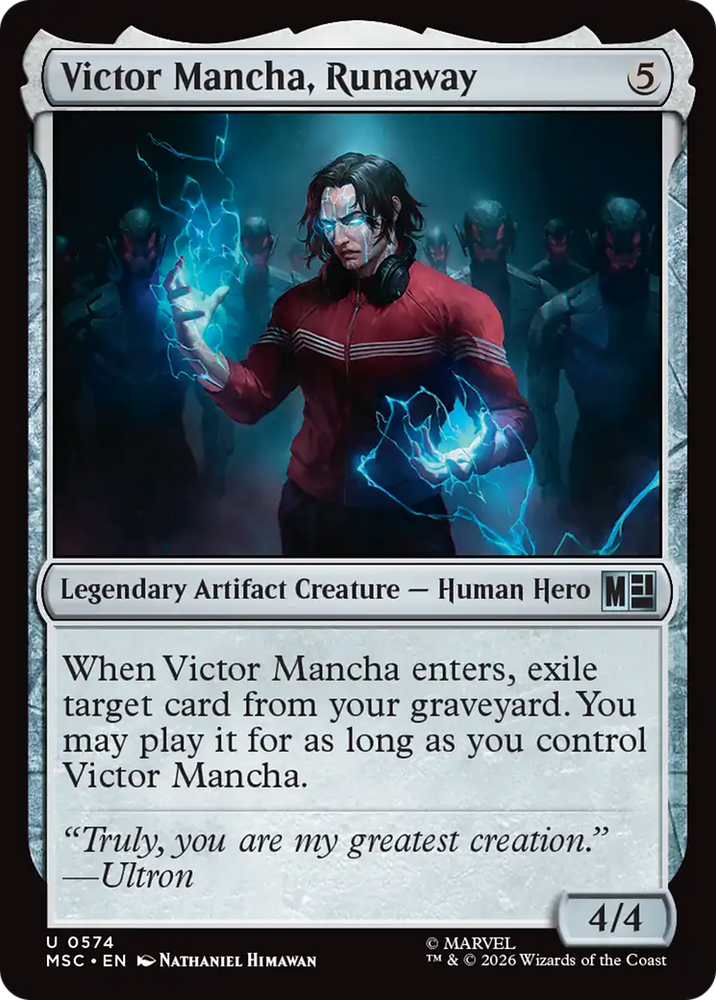 Victor Mancha, Runaway [Marvel Super Heroes Commander] Magic: The Gathering