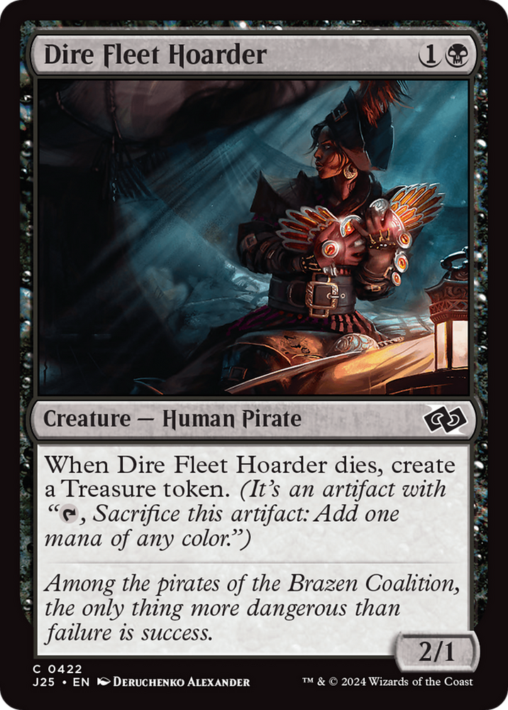 Dire Fleet Hoarder [Foundations Jumpstart] Magic: The Gathering