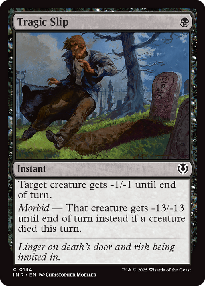 Tragic Slip [Innistrad Remastered] Magic: The Gathering