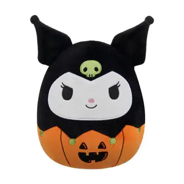 Squishmallow Halloween Sanrio Plush Toy 8" Kuromi Pumpkin