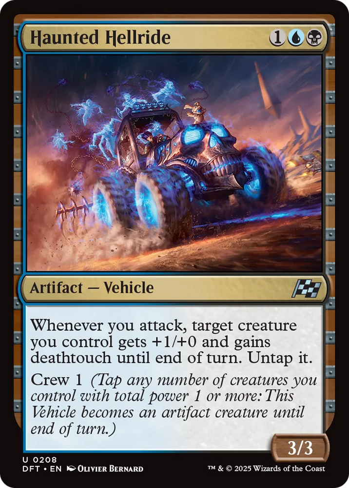 Haunted Hellride [Aetherdrift] Magic: The Gathering