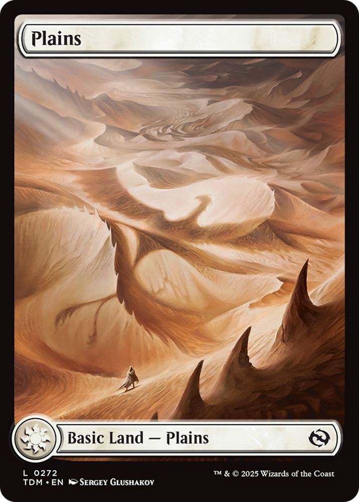 Plains (0272) [Tarkir: Dragonstorm] Magic: The Gathering