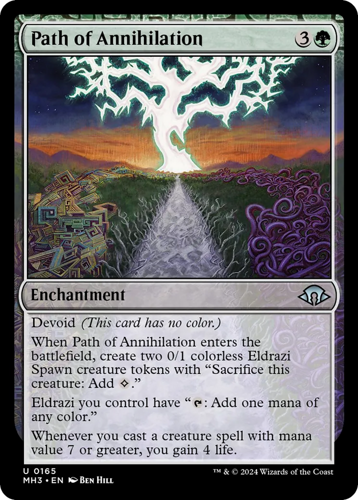 Path of Annihilation [Modern Horizons 3] Magic: The Gathering