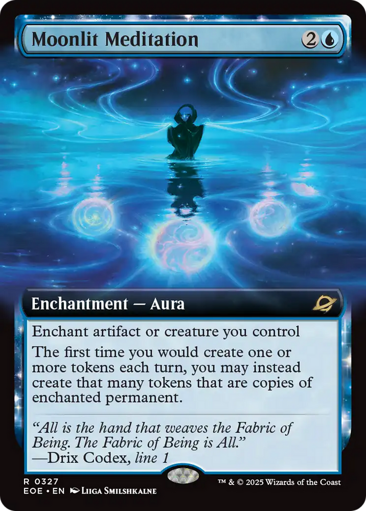 Moonlit Meditation (Extended Art) [Edge of Eternities] Magic: The Gathering