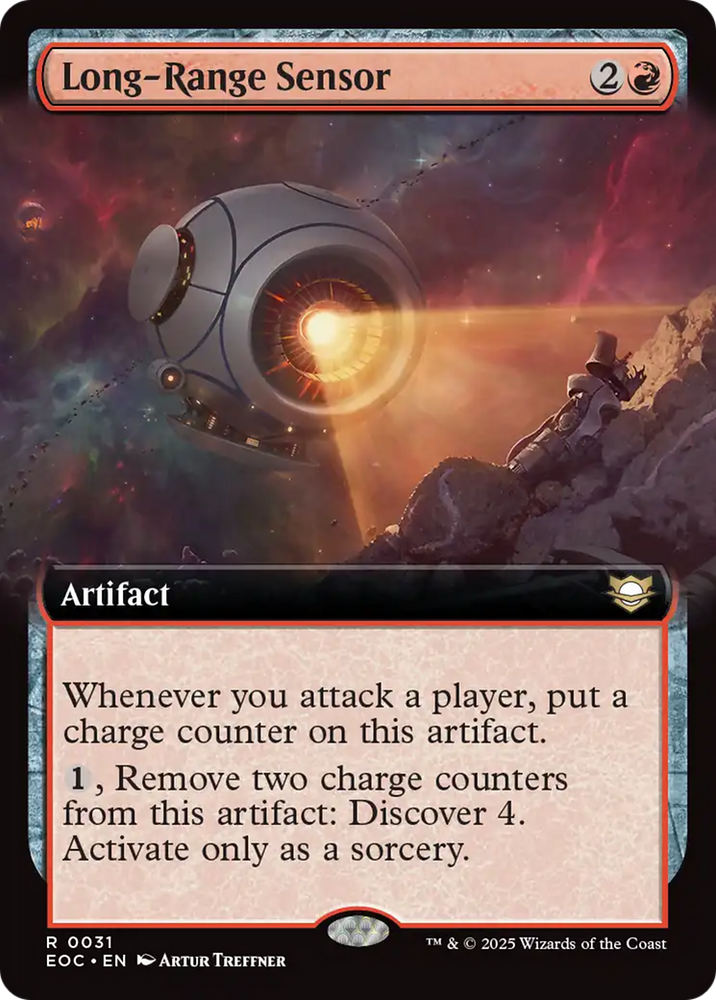 Long-Range Sensor (Extended Art) [Edge of Eternities Commander] Magic: The Gathering