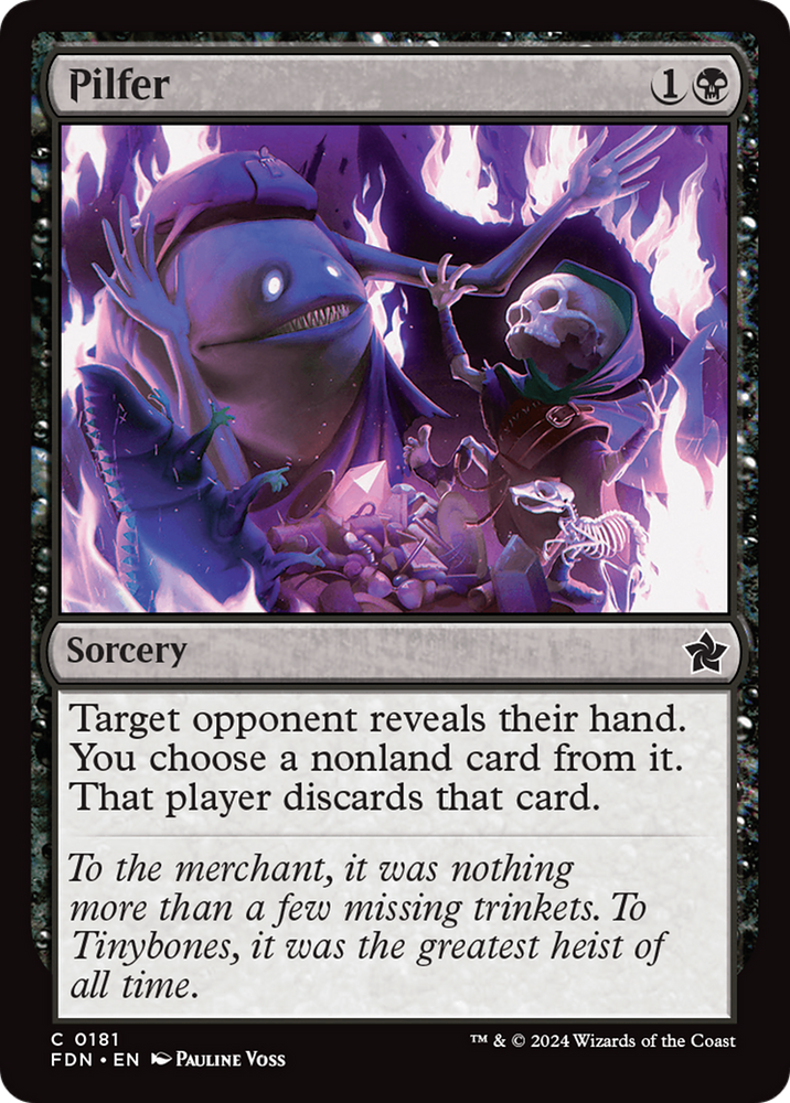 Pilfer [Foundations] Magic: The Gathering