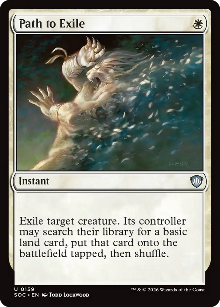 Path to Exile [Secrets of Strixhaven Commander] Magic: The Gathering