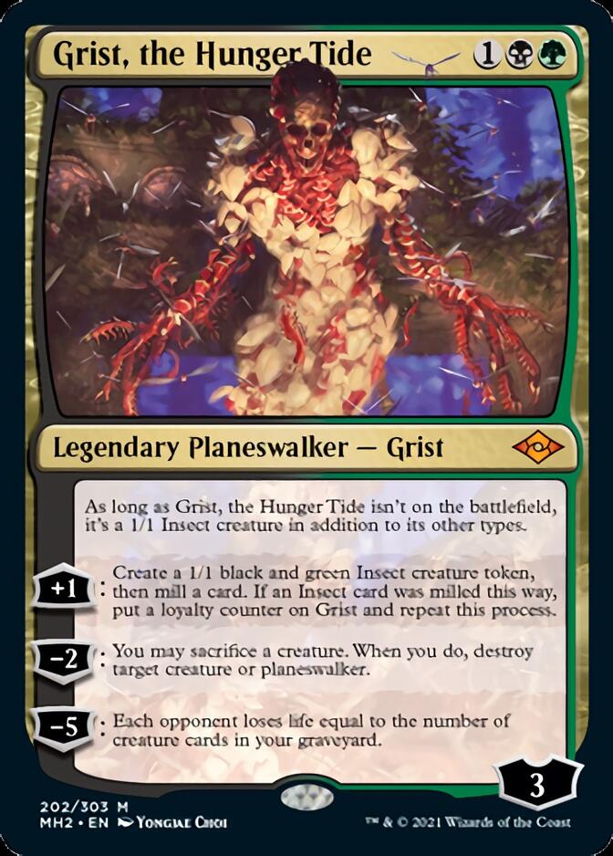 Grist, the Hunger Tide [Modern Horizons 2] Magic: The Gathering