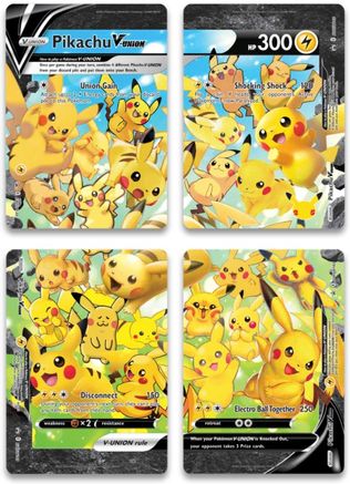Pikachu V-UNION (Set of 4) [Sword & Shield: Black Star Promos] Pokémon