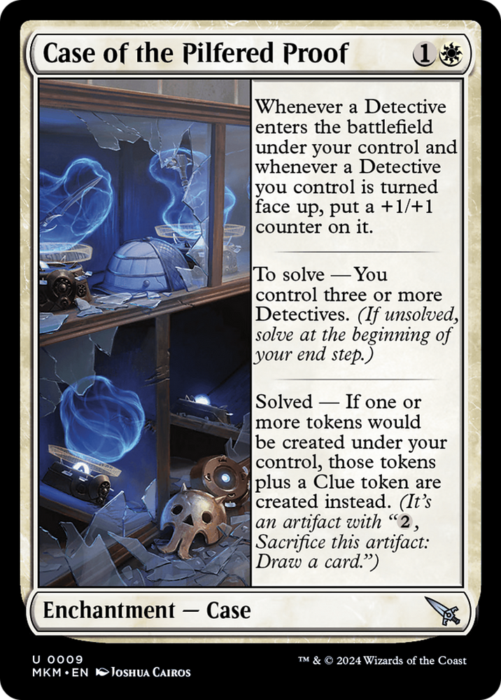 Case of the Pilfered Proof [Murders at Karlov Manor] Magic: The Gathering