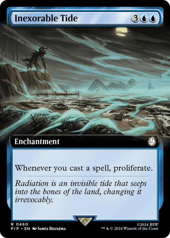 Inexorable Tide (Extended Art) [Fallout] Magic: The Gathering