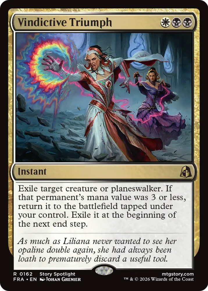Vindictive Triumph [Reality Fracture] Magic: The Gathering