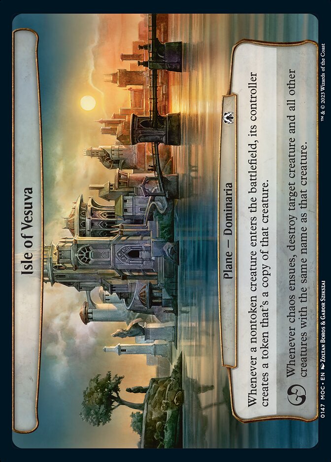 Isle of Vesuva [March of the Machine Commander] Magic: The Gathering