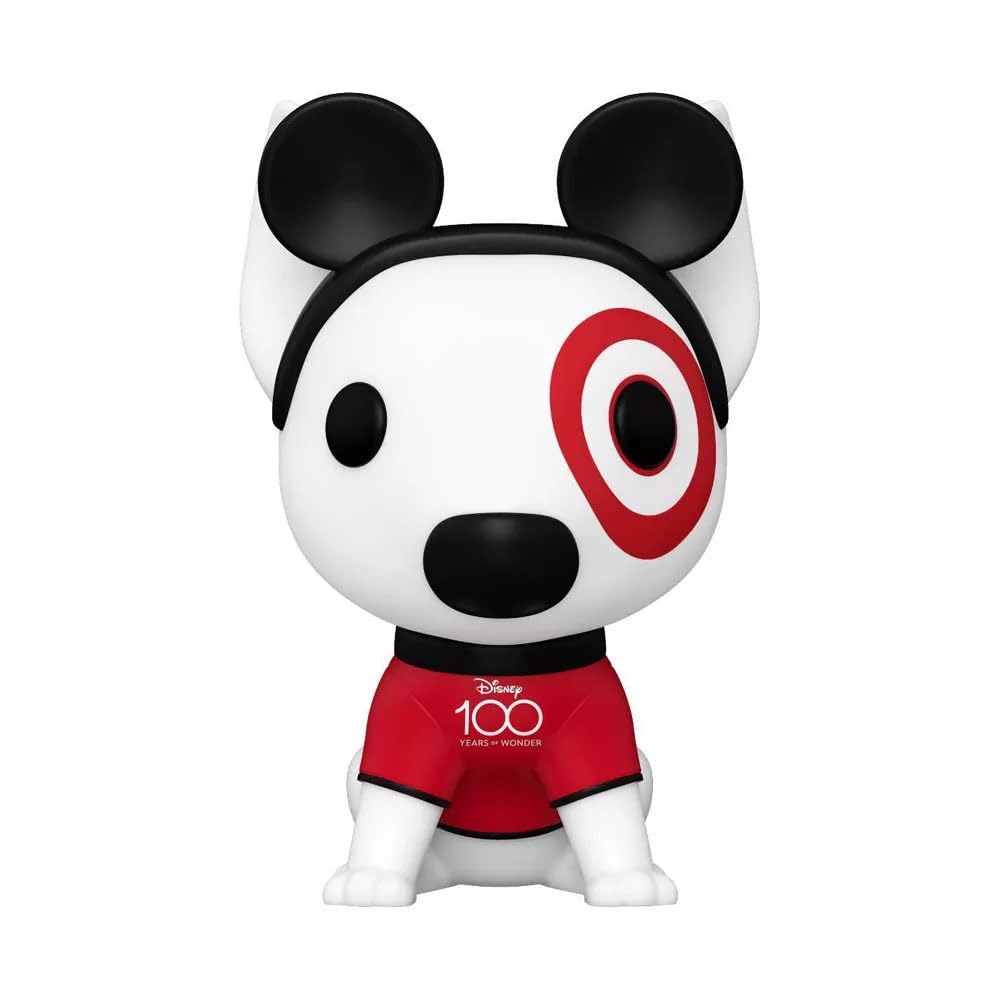 POP! Funko Ad Icons Target Disney 100 Exclusive BULLEYE in Mickey Ears #218 w/Acrylic Case! FUNKO