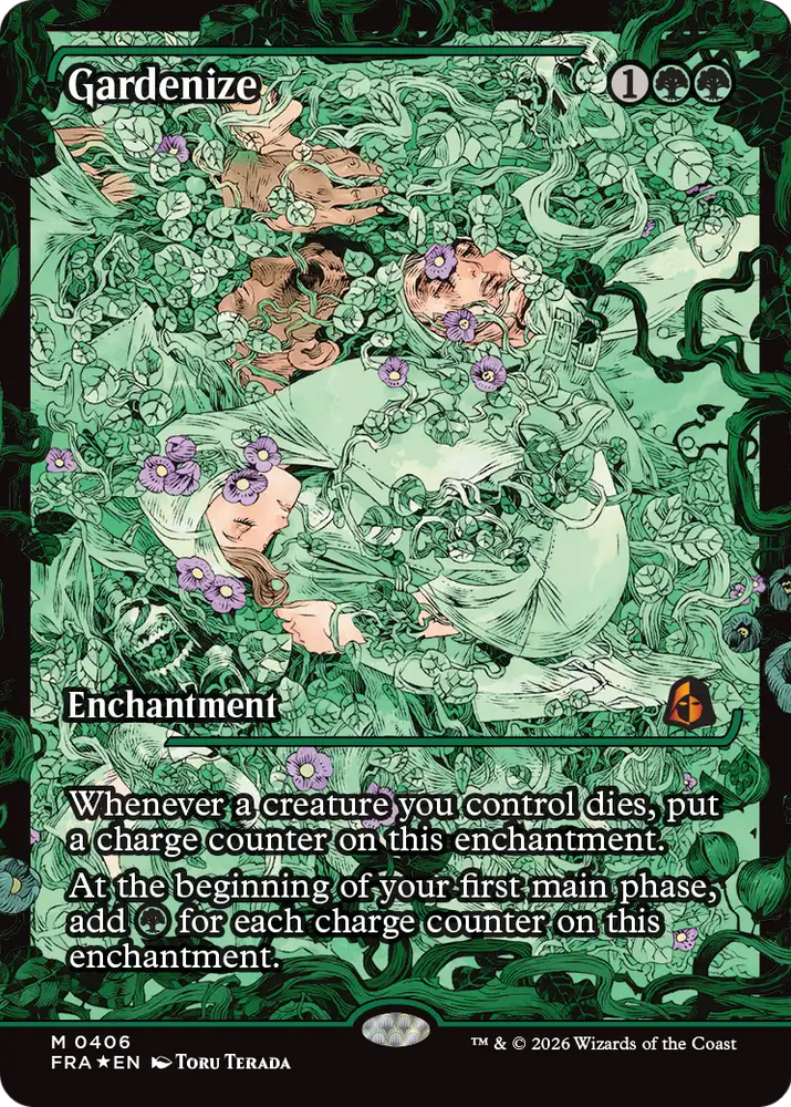 Gardenize (Showcase) (0406) [Reality Fracture] Magic: The Gathering