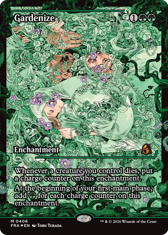 Gardenize (Showcase) (0406) [Reality Fracture] Magic: The Gathering