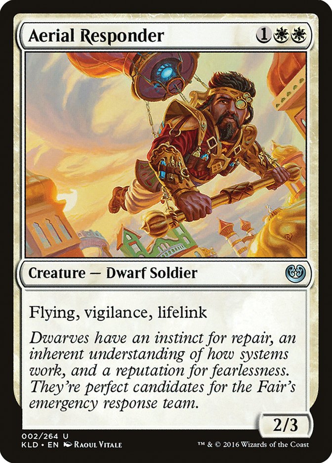 Aerial Responder [Kaladesh] Magic: The Gathering