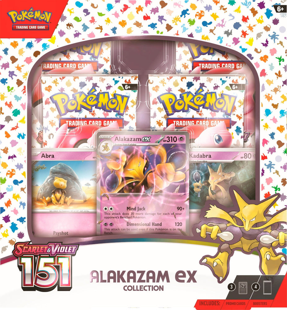 Scarlet & Violet: 151 - Alakazam ex Box Pokémon