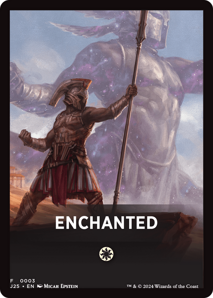 Enchanted Theme Card [Foundations Jumpstart Front Cards] Magic: The Gathering